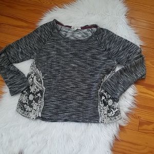 Jolt Woven Sweater